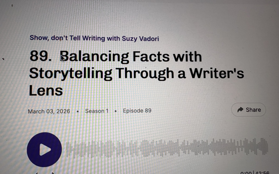 Show, Don’t Tell Writing with Bianca’s Cure